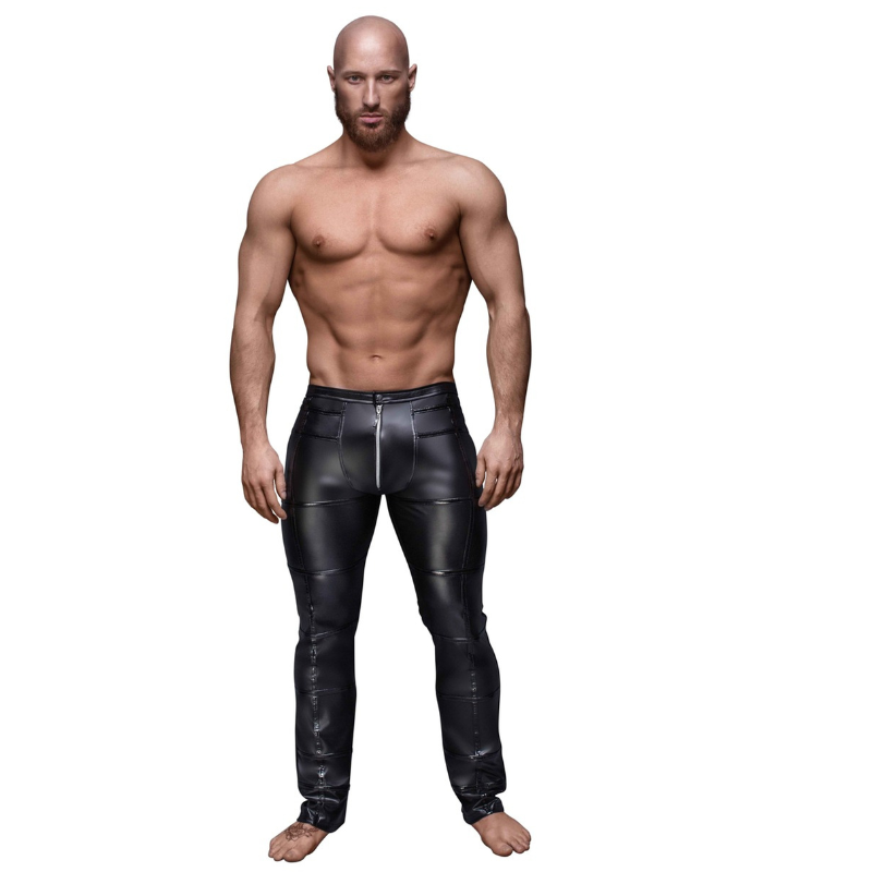 Pantalón Wetlook Noir Handmade H021