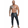 Pantalón Wetlook Noir Handmade H063
