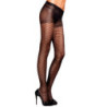 Panty Baci Negro 452 Control Top Jacquard