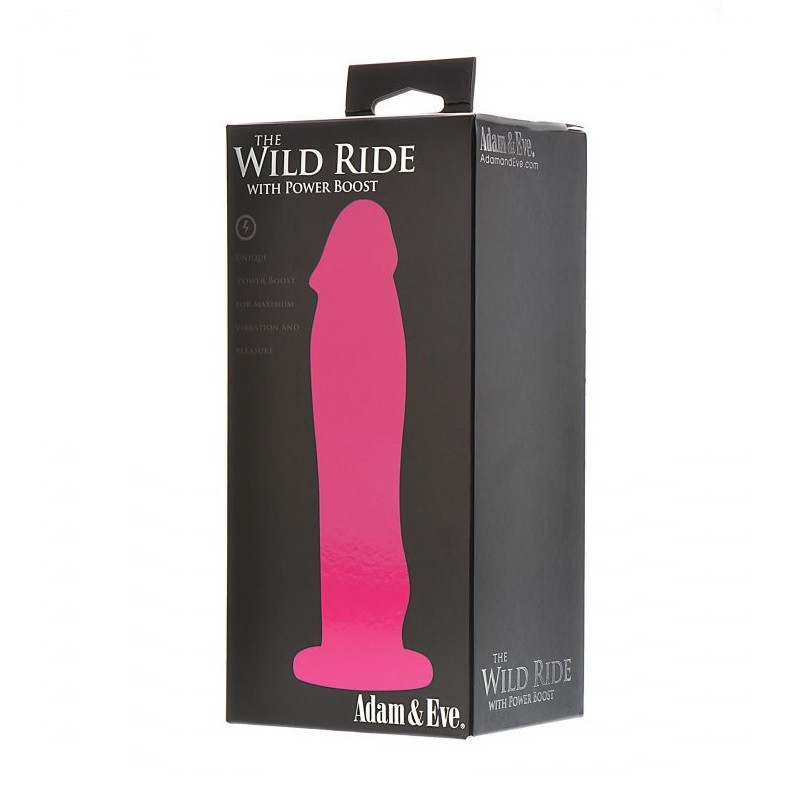 Vibrador Recargable Wild Ride Power Boost Adam & Eve Silicona