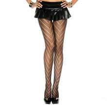 Panty Music Legs Negro Encaje 5099 Diseño Picos