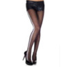 Panty Music Legs Negro Liso 7048 Línea