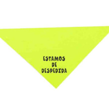 Pañuelo Fluor Estamos de Despedida