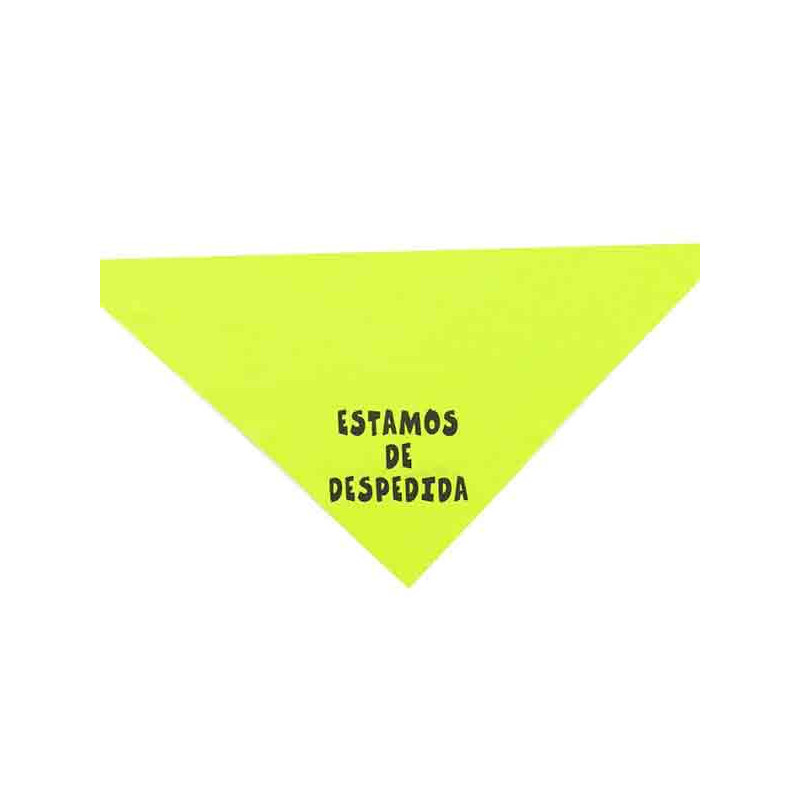 Pañuelo Fluor Estamos de Despedida