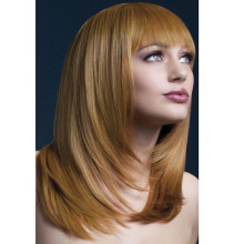 Peluca Fever Castaña Rojiza 48 Cm Tanja