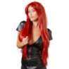 Peluca Pelirroja Larga Artificial Cottelli