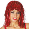 Peluca Rojo Brillante