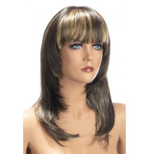 Peluca World Wigs Castaña con Mechas Kate