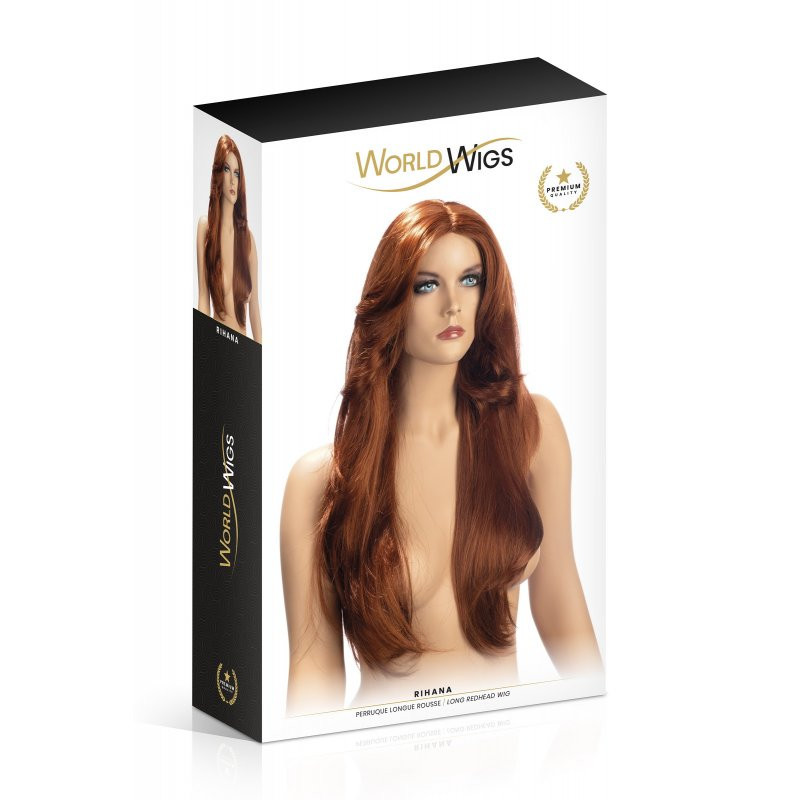 Peluca World Wigs Pelirroja Rihana