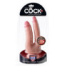 Pene Doble Realista King Cock Dual Density