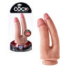 Pene Doble Realista King Cock Dual Density