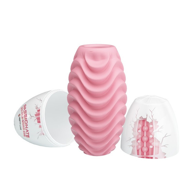 Huevo Masturbador De Doble Cara Pretty Love Passionate