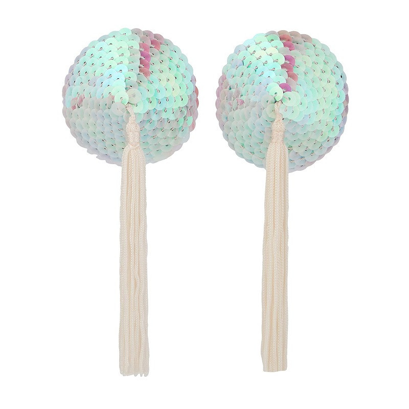 Pezoneras Baci Lentejuelas Borla