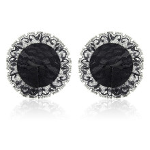 Pezoneras Encaje 68861 Negras