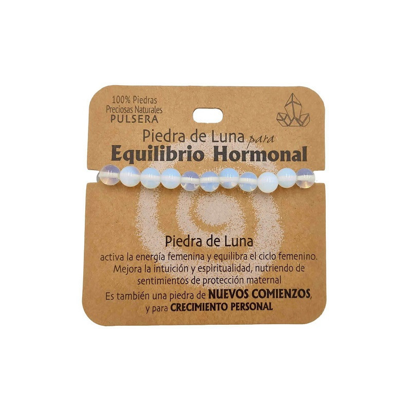 Piedra De Luna Pulsera