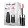 Pintalabios Vibrador Latetobed Negro