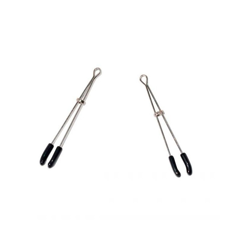 Pinzas Pezones Ajustables Metal Sin Cadena Party Hard Lola