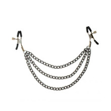 Pinzas Pezones Cadena Triple Lola Party Hard