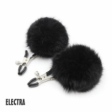 Pinzas Pezones Pompones Sexy Electra