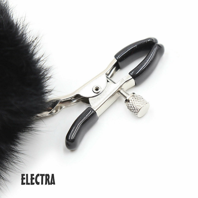 Pinzas Pezones Pompones Sexy Electra