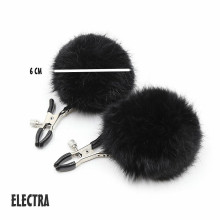 Pinzas Pezones Pompones Sexy Electra