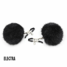 Pinzas Pezones Pompones Sexy Electra