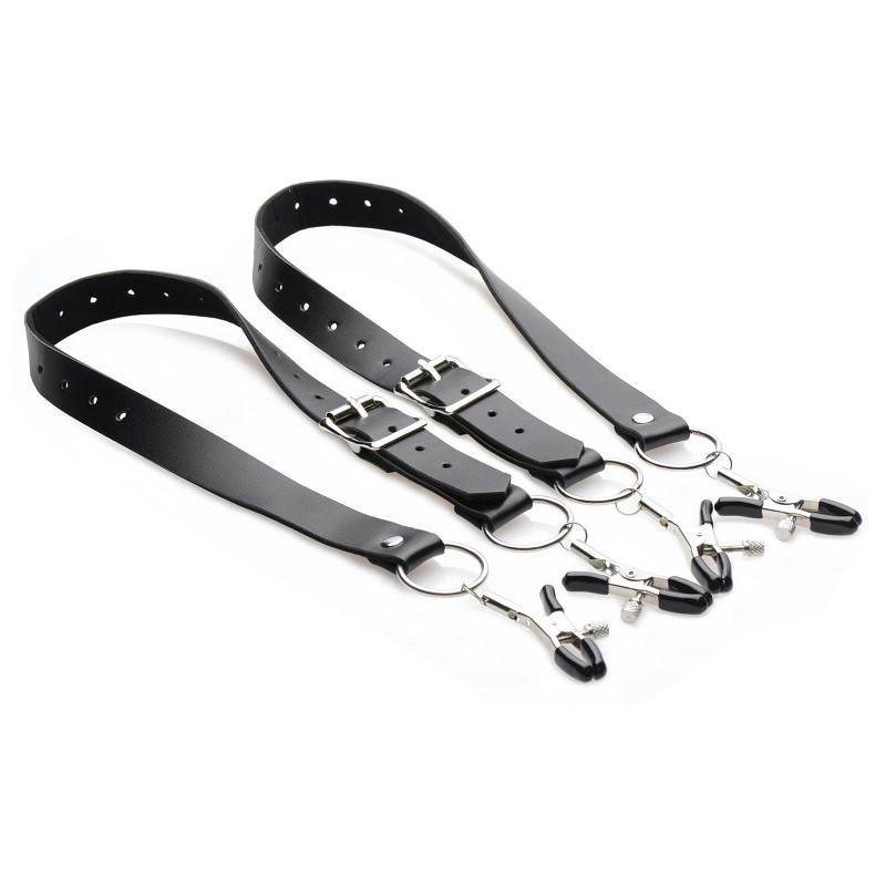 Pinzas Vaginales Master Series Ajustables Labios Vaginales