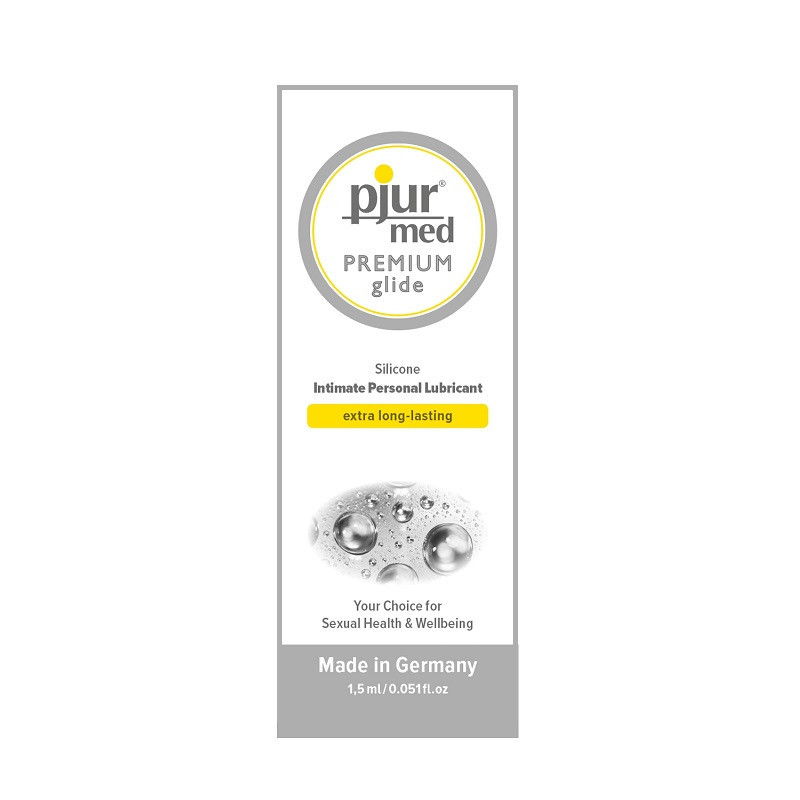 Lubricante Pjur Med Premium Glide Silicone Sobre de 1,5 ml