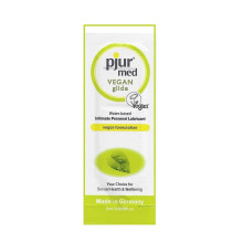 Lubricante Pjur Med Vegan Glide Water a Base de Agua Sobre de 2 ml