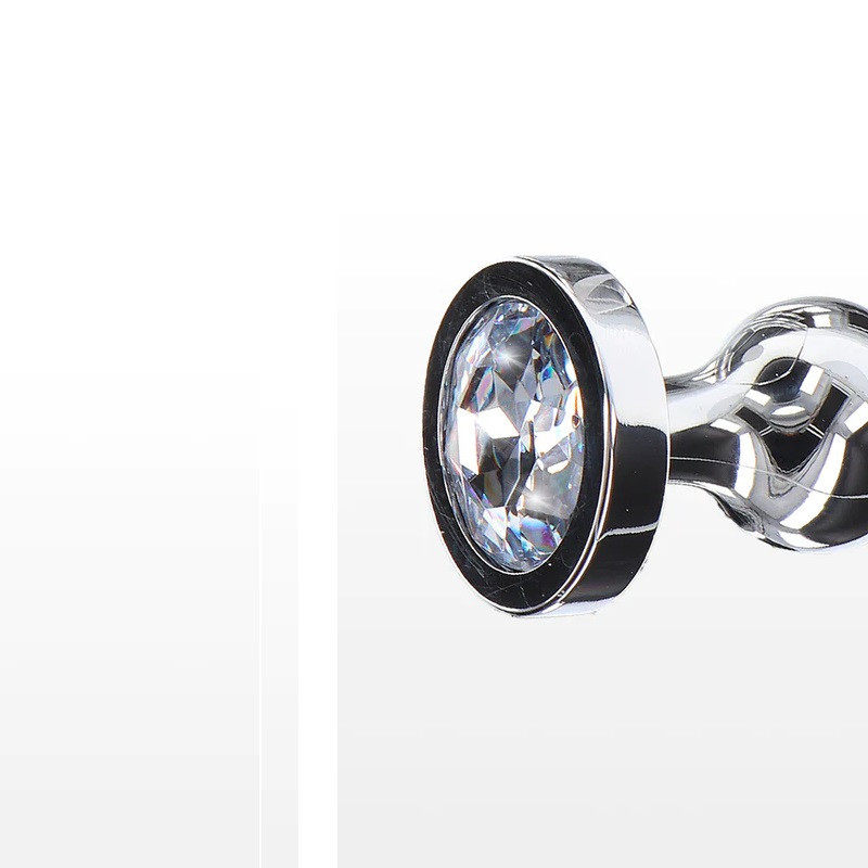 Plug Anal Metal Anal Play Toy Joy Diamond Star Beads Medium