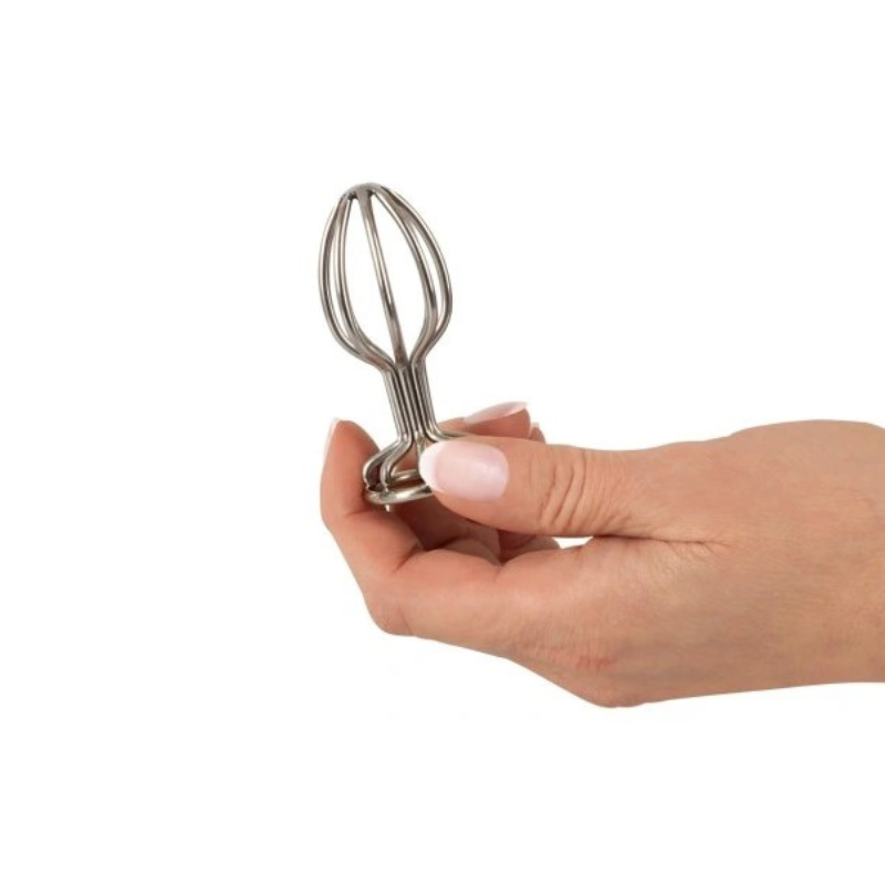 Plug Anal Metal Cage Plug Anos 2,8 cm