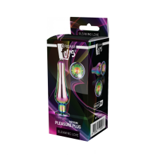 Plug Anal Metal Dream Toys Gleaming Love Pleasure Plug M Multicolor