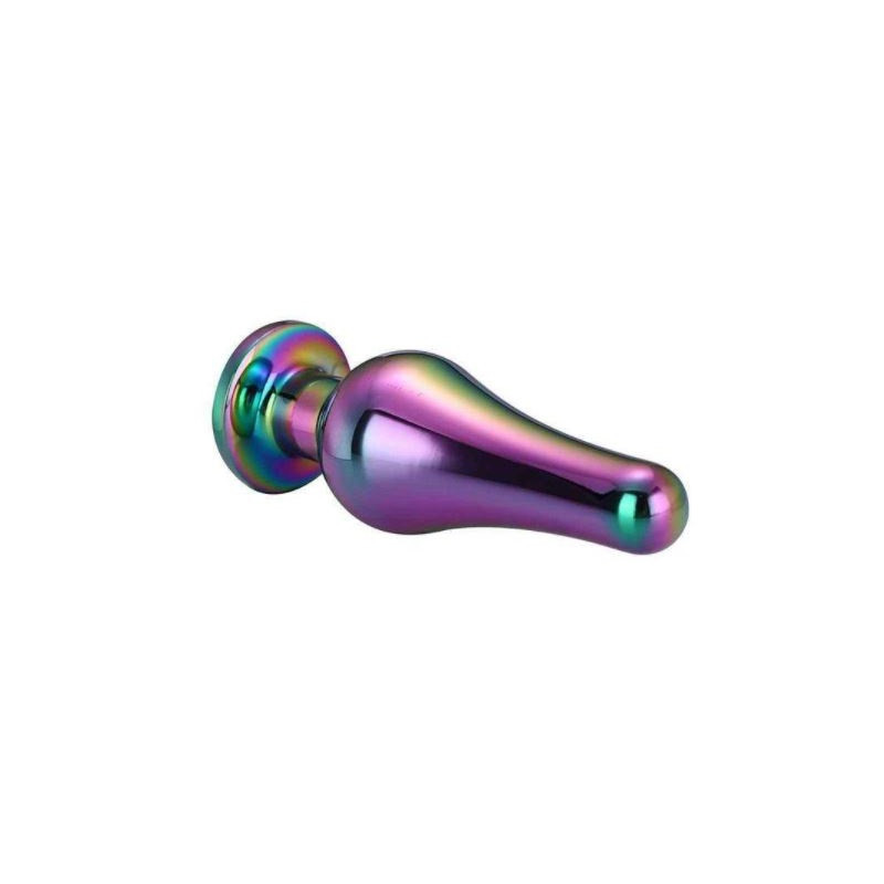 Plug Anal Metal Dream Toys Gleaming Love Pleasure Plug S Multicolor