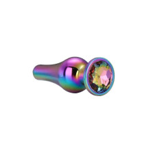 Plug Anal Metal Dream Toys Gleaming Love Pleasure Plug S Multicolor