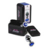 Plug Anal Metal Strass Azul Caja Talla L