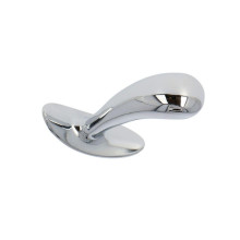 Plug Anal Metal Strass Rojo Tope Ancla