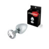 Plug Anal Metal Strass Transparente  Mai 73 Talla M