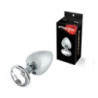 Plug Anal Metal Strass Transparente Mai 74 Talla L