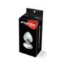 Plug Anal Metal Strass Transparente Mai 74 Talla L
