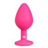 Plug Anal Silicona Diamond EasyToys Talla L