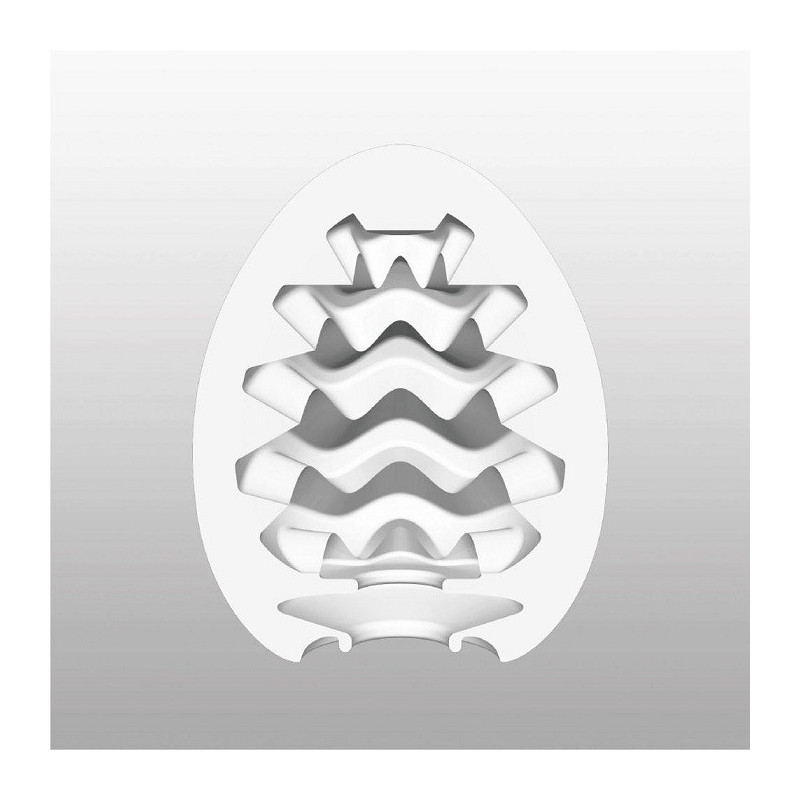 Huevo Masturbador Tenga Egg Wavy