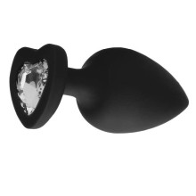 Plug Anal Silicona Extra Large Diamond Heart Ouch