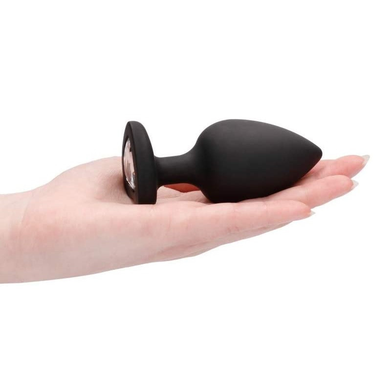 Plug Anal Silicona Extra Large Diamond Heart Ouch