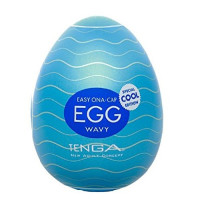Huevo Masturbador Tenga Egg Wavy Cool Edition