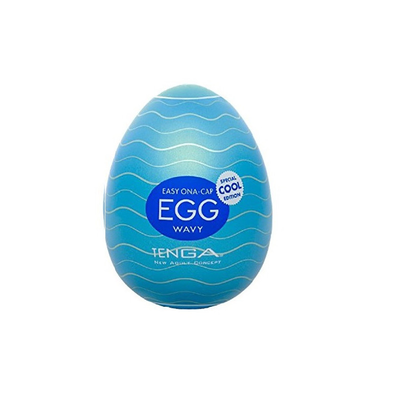 Huevo Masturbador Tenga Egg Wavy Cool Edition