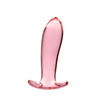 Plug De Cristal Modelo 5 Rosa