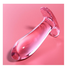 Plug De Cristal Modelo 5 Rosa