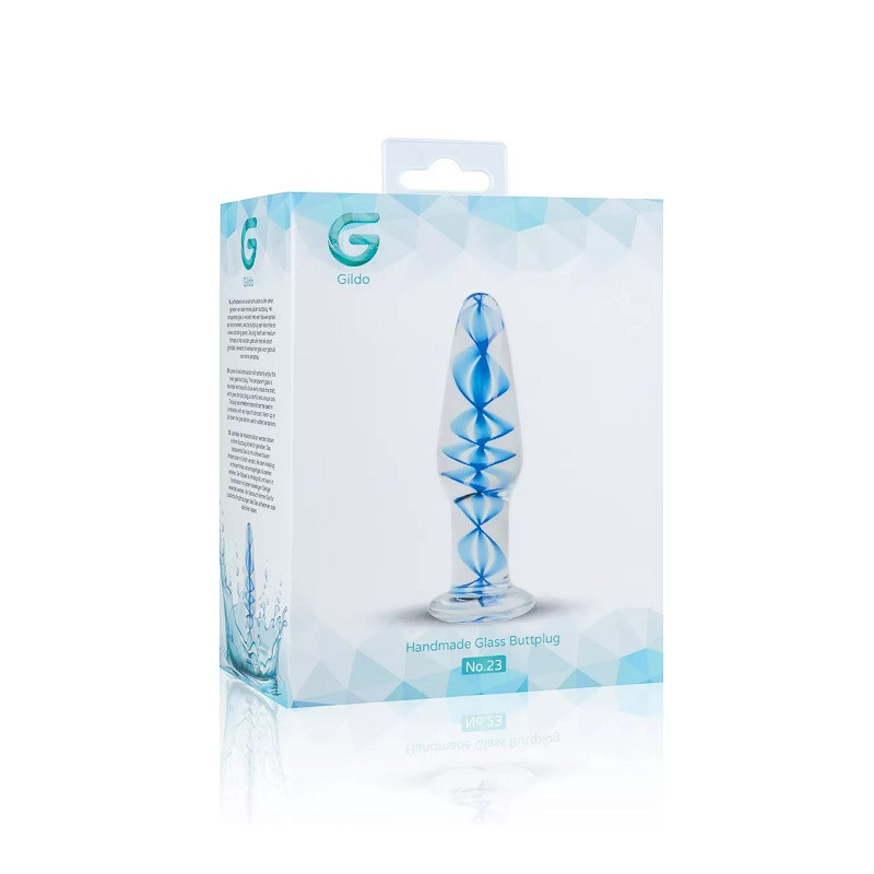 Plug Glass Handmade Gildo Nº.23