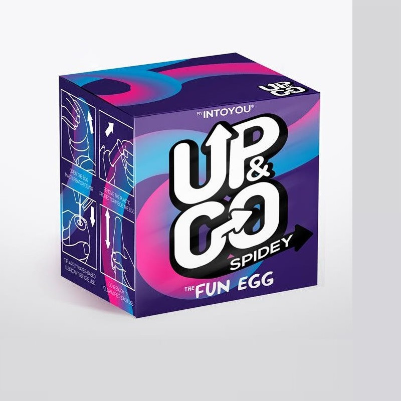 Huevo Masturbador Up&Go Bumpy Morado