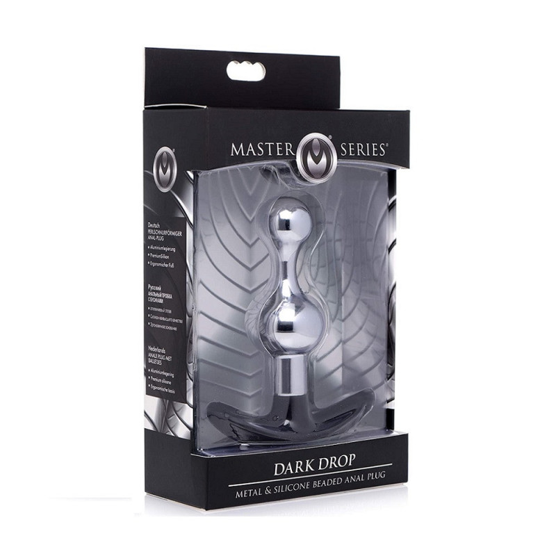 Plug Metal Bolas Con Ancla De Silicona Dark Hive Master Series